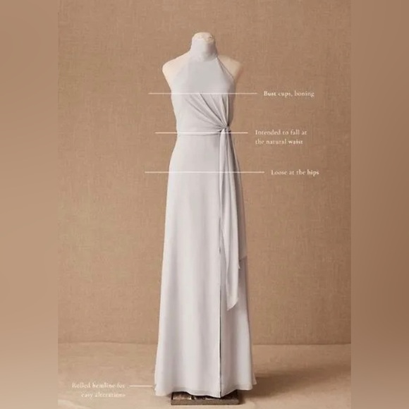 Anthropologie BHLDN Jenny Yoo Elliya Dress Size 19. B18 - Picture 3 of 10